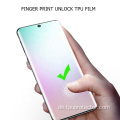 Anti-Fingerabdruck-TPU-Bildschirmschutz für Samsung Note10 Pro